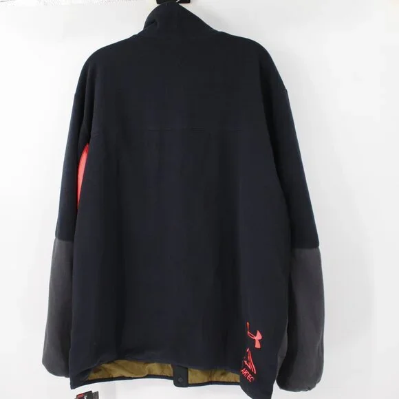 Nwt Under armour jacket Mens 2XL reversible Polartec fleece micro series pockets